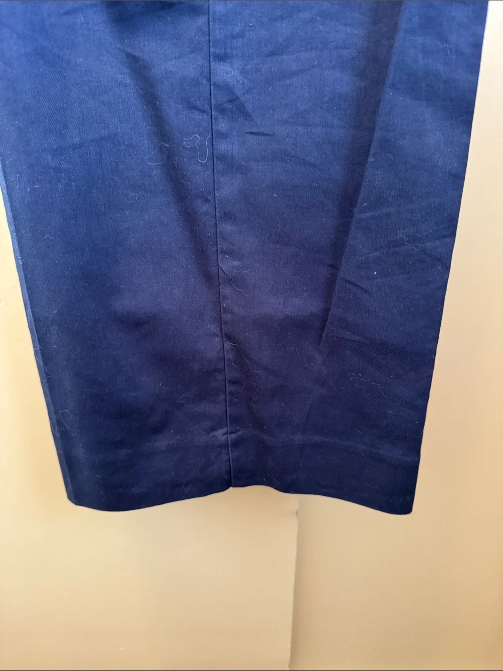 Women’s navy linen blend  Blue Dress Pants
